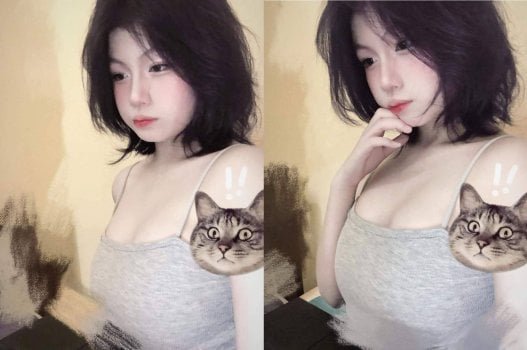 Em sinh viên vú căng tròn bóp sướng cả tay